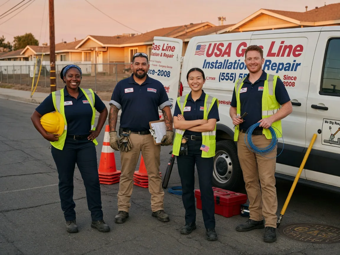 Gas Line Installation company in Brusly, LA